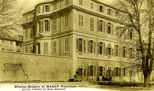 Mazan ancien château des Sade