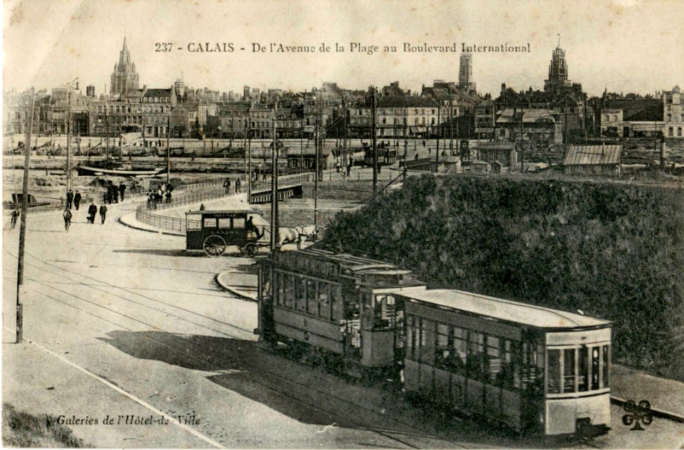 MTIL 237 Gal Hotel de Ville - Calais - De l'Avenue de la Plage au Boulevard International