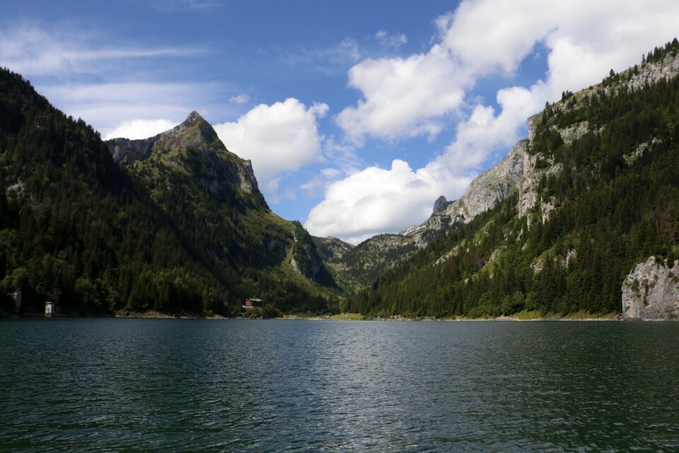 Nature lake sky