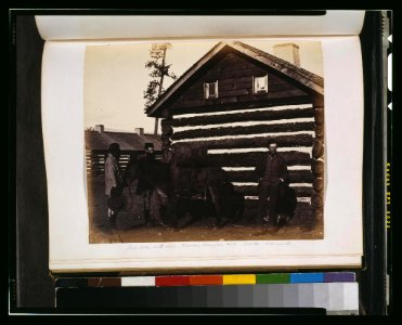 Mule laden with casks - Boundary Commission huts, Colville, Columbia R. LCCN2003663148