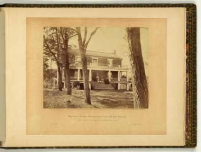 McLean's House, Appomattox Court-House, Virginia where the capitulation was signed between Generals Grant and Lee - negative by T.H. O'Sullivan, positive by A. Gardner. LCCN2007685834