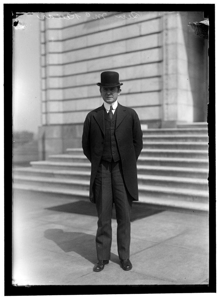 McKELLAR, KENNETH DOUGLAS. REP. FROM TENNESSEE, 1911-1917; SENATOR, 1917-1929 LCCN2016866811