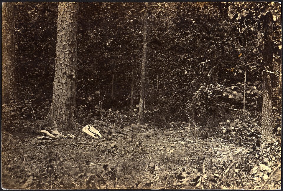 McPherson, General. Scene of his death - NARA - 533408