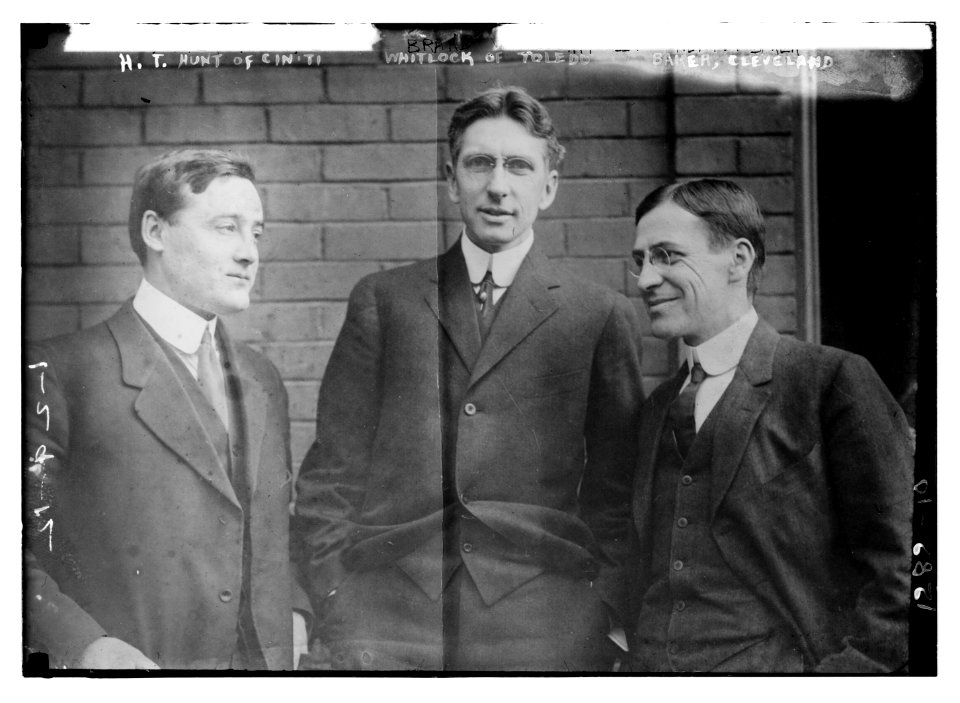 Mayor H.T. Hunt of Cincinnati, Brand Whitlock of Toledo, Newton Baker of Cleveland LCCN2014686658