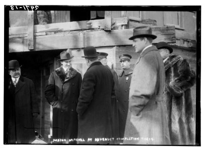 Mayor Mitchel at aqueduct completion 1-12-14 LCCN2014695273