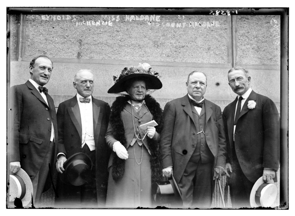 McReynolds, McKenzie, Miss Haldane, Viscount Haldane LCCN2014694255