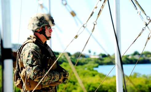 MCSFCO GTMO Embassy reinforcement exercise 111129-N-RF645-053