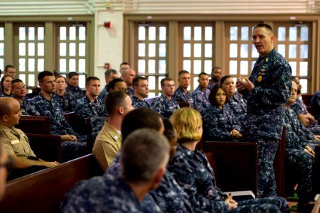 MCPON Stevens speaks about CPO 365. (8475345721)