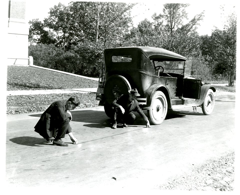 Measuring a motorist's reaction time