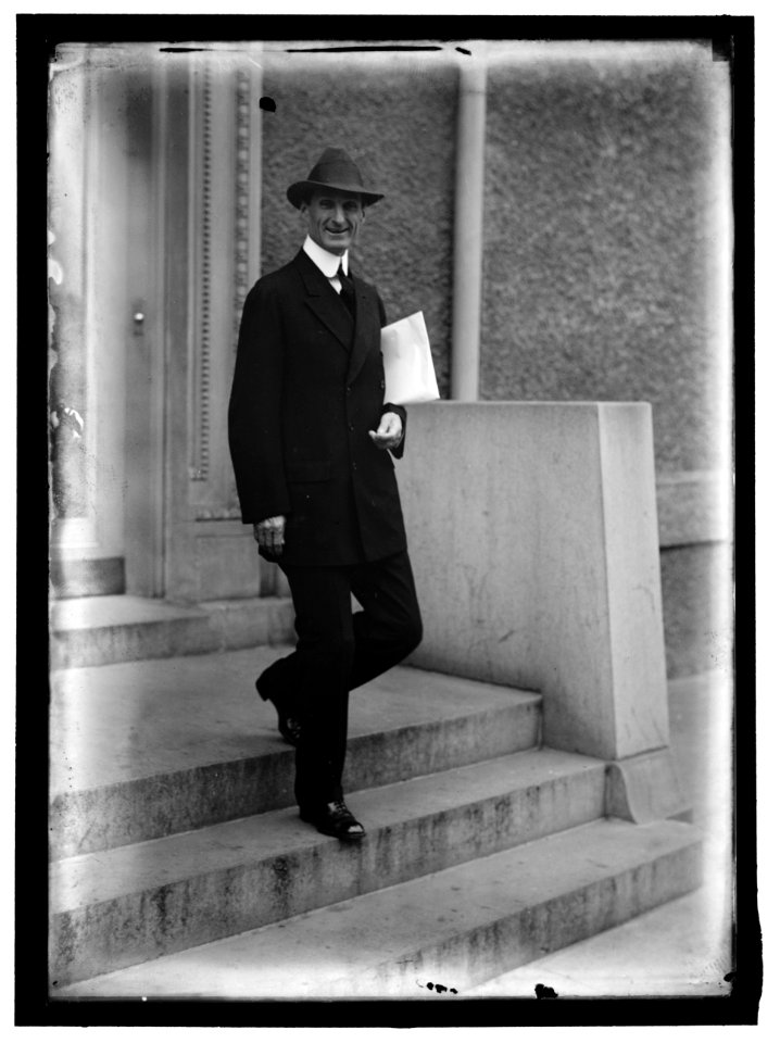 McADOO, WILLIAM GIBBS. SECRETARY OF THE TREASURY, 1913-1921 LCCN2016864447