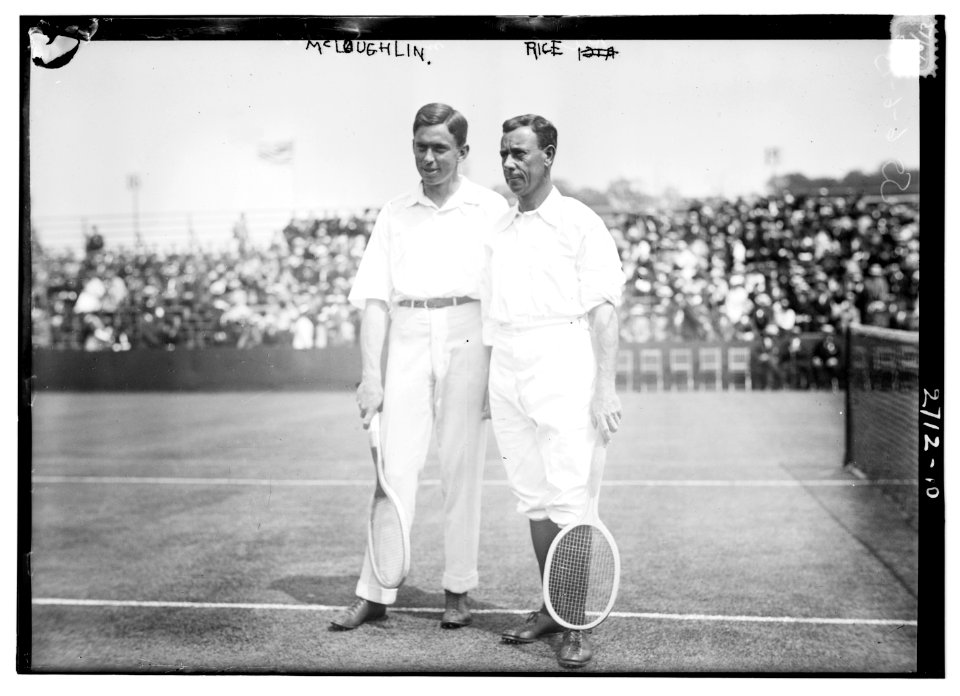 McLoughlin (and) Rice (tennis) LCCN2014693169