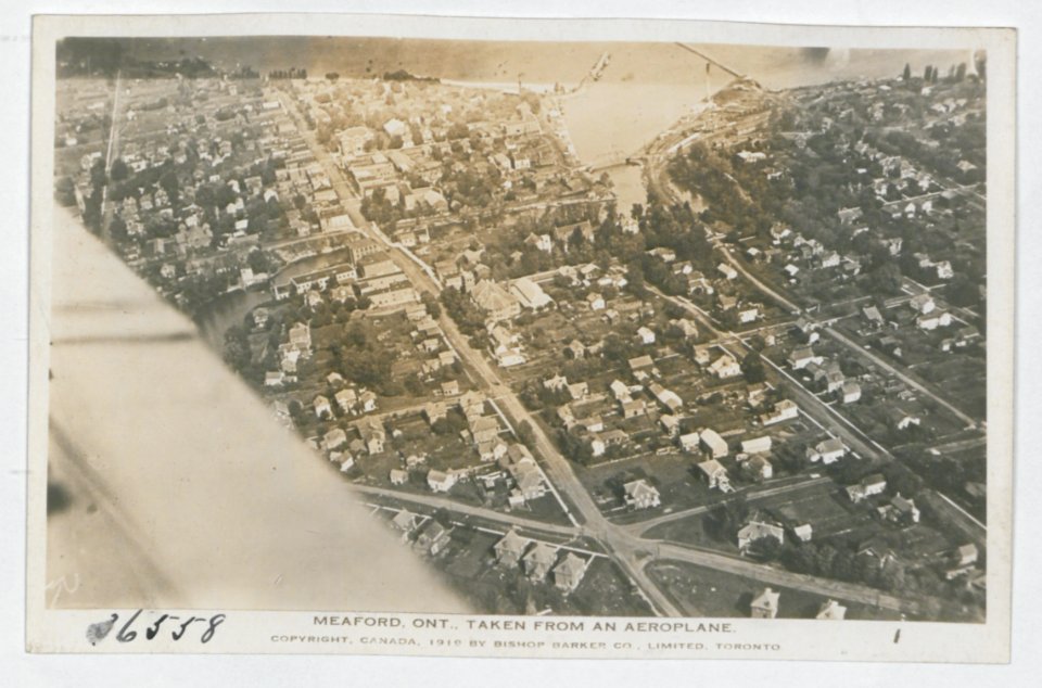 Meaford Ontario from the Air (HS85-10-36558) original