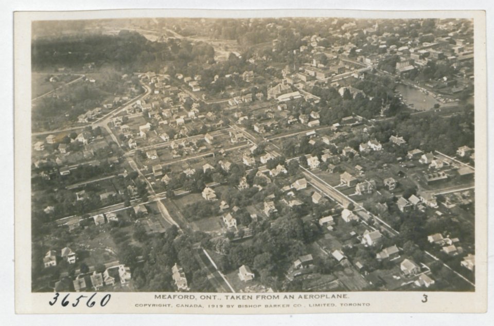 Meaford Ontario from the Air (HS85-10-36560) original
