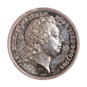 Medalj med Bellman, 1833 - Skoklosters slott - 110770