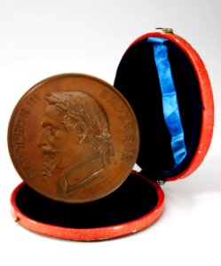 Medalj Världsutställningen i Paris - Livrustkammaren - 13928