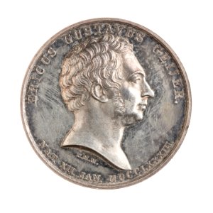 Medalj, Carl Magnus Mellgren, 1835 - Skoklosters slott - 110794 photo