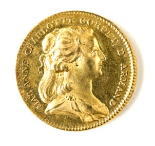 Medalj, förgyllt silver - Skoklosters slott - 109555