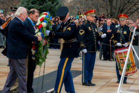 Medal of Honor Day Wreath Laying Ceremony (16929541355) photo