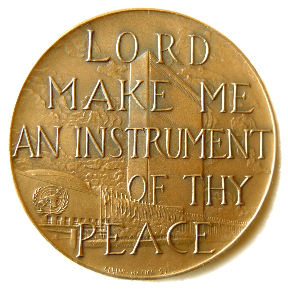 Medal. Paul VI Visit to the United Nations