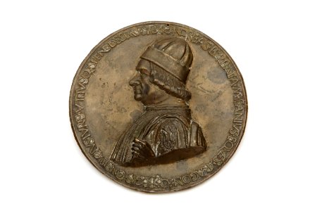 Medalj av brons över Andrea Barbazza, rättslärd från Messina - Skoklosters slott - 92231 photo