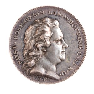 Medalj utgiven av Svenska Akademien, 1750-1790 cirka - Skoklosters slott - 110760 photo