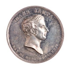 Medalj, 1837 - Skoklosters slott - 110782