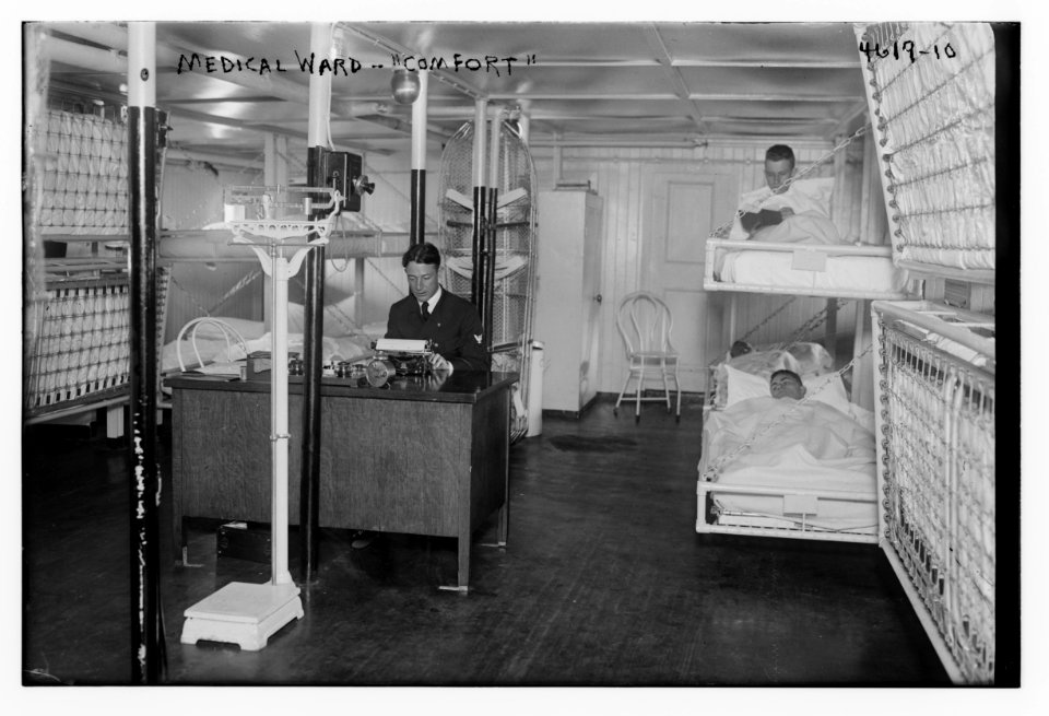 Medical ward, COMFORT LCCN2014707180