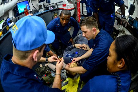 Medical emergency drill 130618-N-QL471-043
