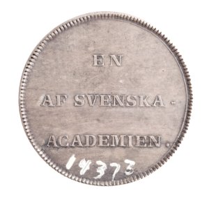 Medalj utgiven av Svenska Akademien, 1750-1790 cirka - Skoklosters slott - 110761 photo