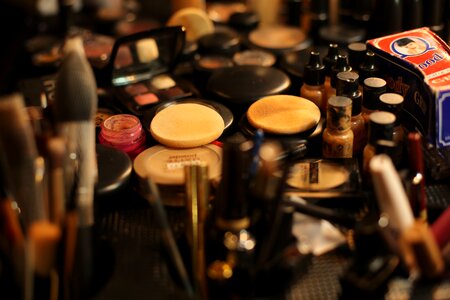 Makeup kit makeup artist brown makeup