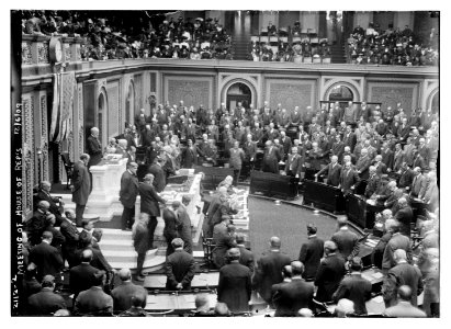 Meeting of House of Reps. LCCN2014688814