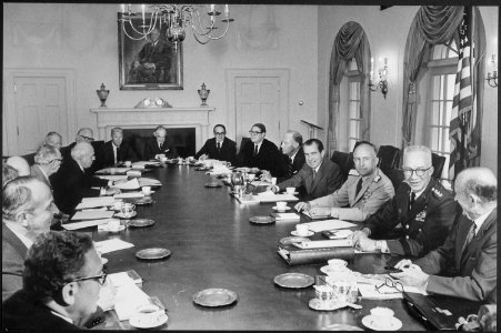 Meeting of the President's National Security Council - NARA - 194720 photo