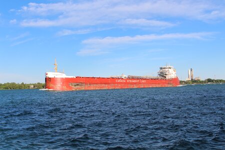 Sea transportation system ship photo