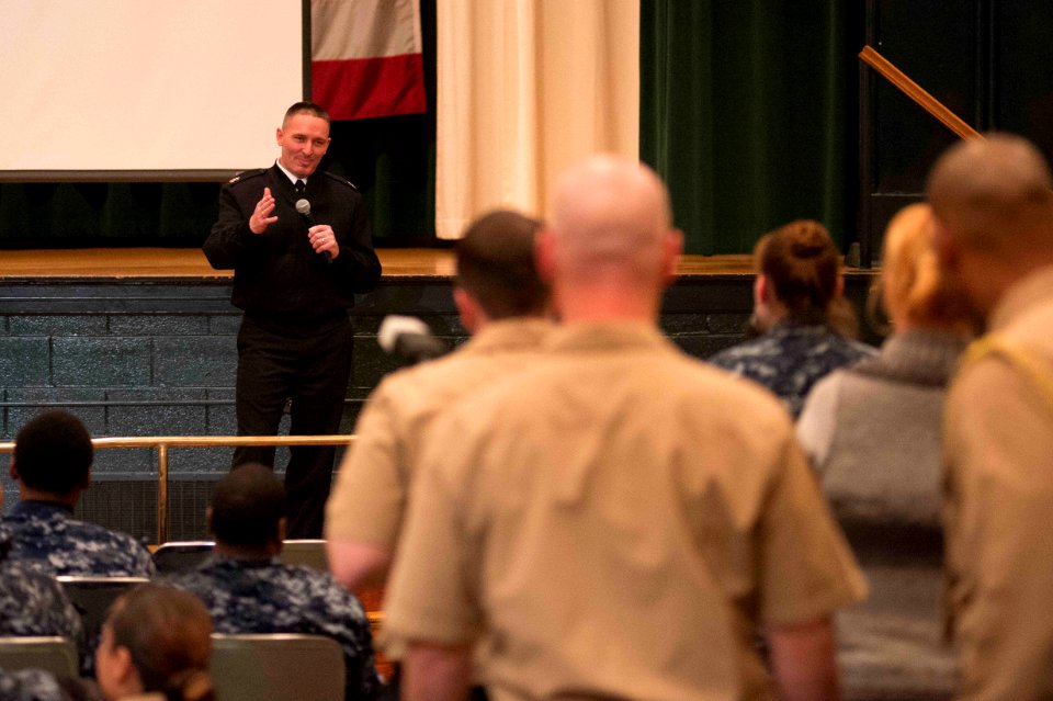 MCPON conducts an all-hands call. (8426283615)