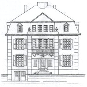 Mehlem Villa Fischer Straßenfront 1912