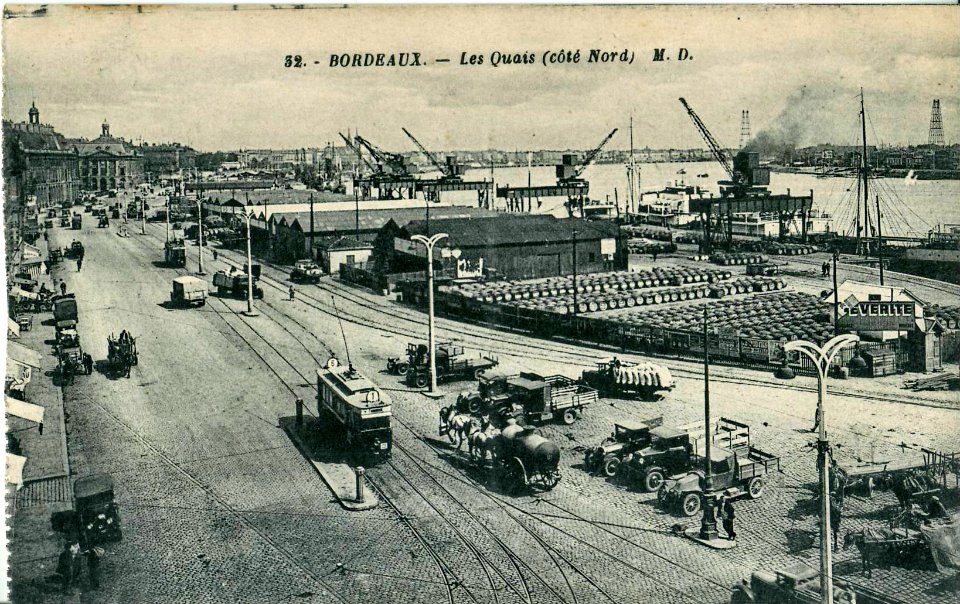 MD 32 - BORDEAUX - Les Quais (cote Nord)