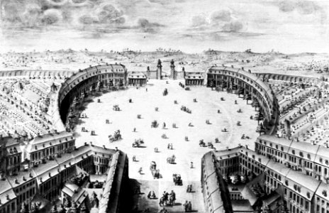 Mehringplatz um1730