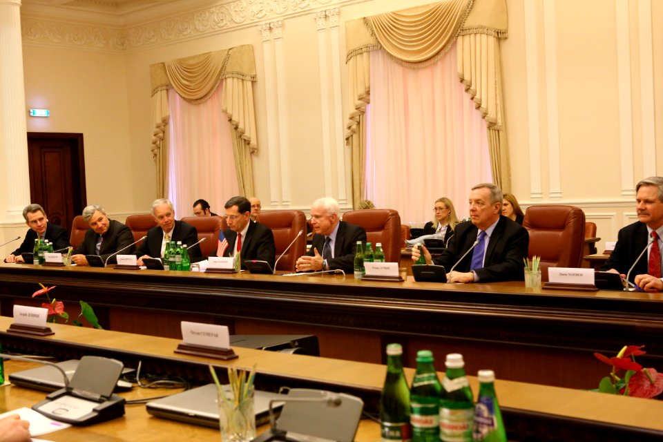 Meeting with Ukraine Prime Minister Arseniy Yatsenyuk, March 14, 2014 (13176325564)