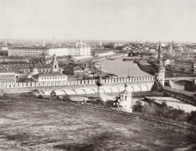 Mej, Albert Ivanovič - Blick vom Glockenturm »Ivan der Große« im Kreml, Moskau (1) (Zeno Fotografie)