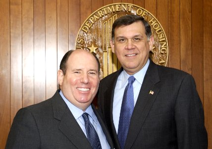 Mel Martinez with Wayne Berman