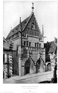 Melanchton-Gedächtnishaus in Bretten bei Baden, Architekt Hermann Billing in Karlsruhe