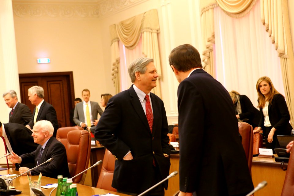 Meeting with Ukraine Prime Minister Arseniy Yatsenyuk, March 14, 2014 (13176178483)