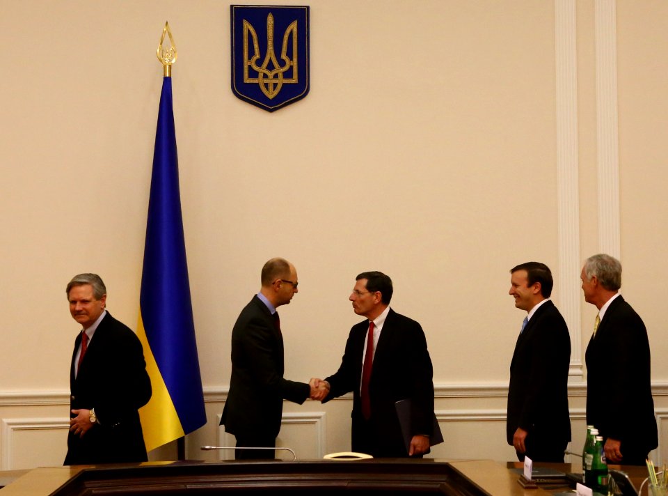 Meeting with Ukraine Prime Minister Arseniy Yatsenyuk, March 14, 2014 (13176180653)