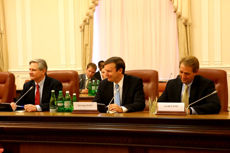Meeting with Ukraine Prime Minister Arseniy Yatsenyuk, March 14, 2014 (13176326374)