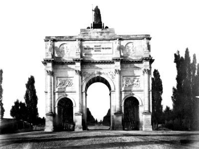 Munich Siegestor vor 1891 photo