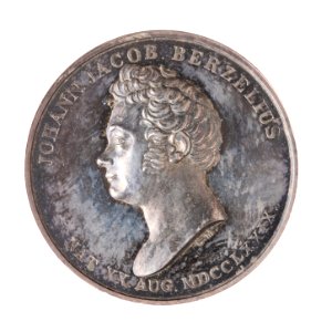 Medalj med Berzelius, 1834 - Skoklosters slott - 110768