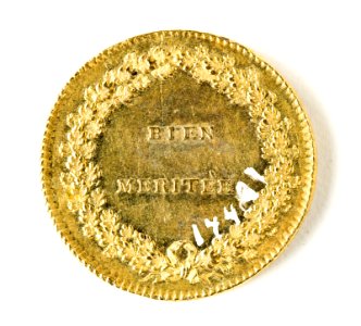 Medalj, förgyllt silver - Skoklosters slott - 109556 photo