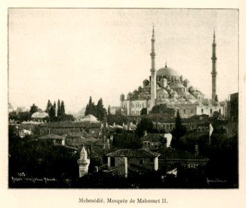 Mehmédié Mosquée de Mahomet II - Barth Hermann - 1913