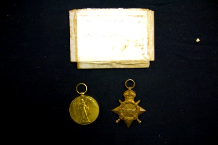 Medals of Annie Burns (nee MacKenzie) (front) photo