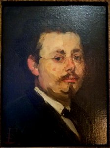 Munich Professor, by Frank Duveneck, 1879, oil on canvas - Hyde Collection - Glens Falls, NY - 20180224 123432 photo